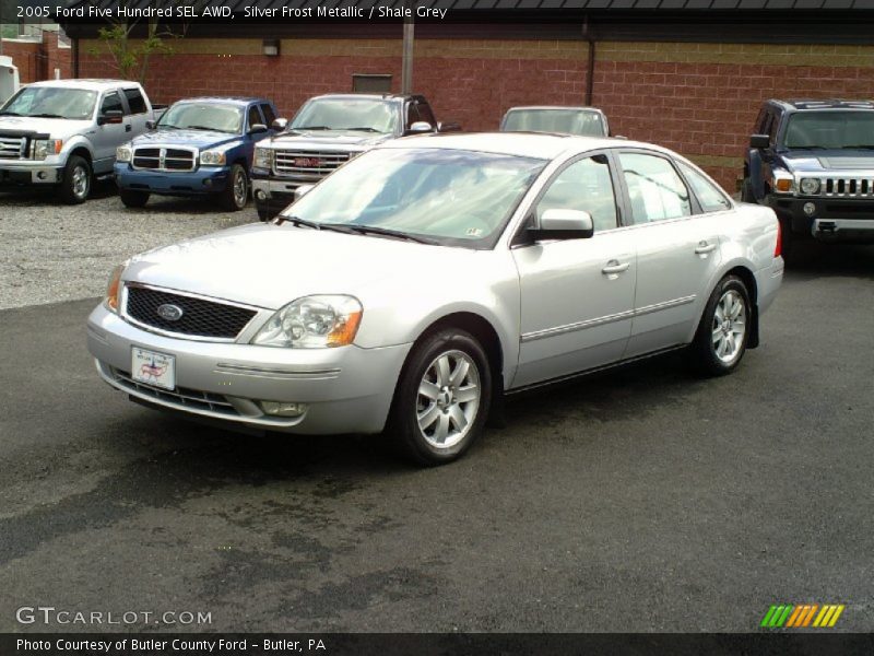 Silver Frost Metallic / Shale Grey 2005 Ford Five Hundred SEL AWD