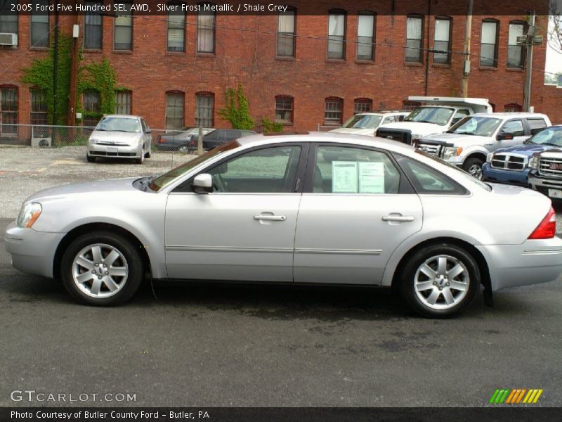 Silver Frost Metallic / Shale Grey 2005 Ford Five Hundred SEL AWD