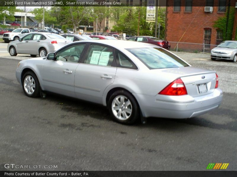 Silver Frost Metallic / Shale Grey 2005 Ford Five Hundred SEL AWD