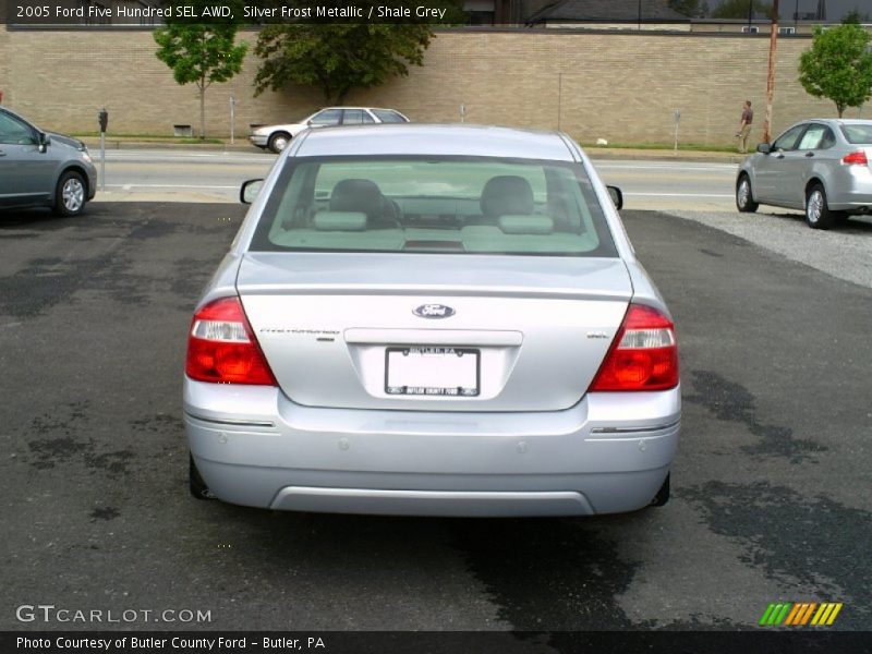 Silver Frost Metallic / Shale Grey 2005 Ford Five Hundred SEL AWD