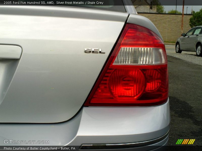 Silver Frost Metallic / Shale Grey 2005 Ford Five Hundred SEL AWD