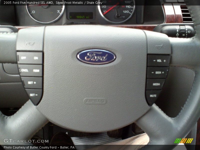 Silver Frost Metallic / Shale Grey 2005 Ford Five Hundred SEL AWD