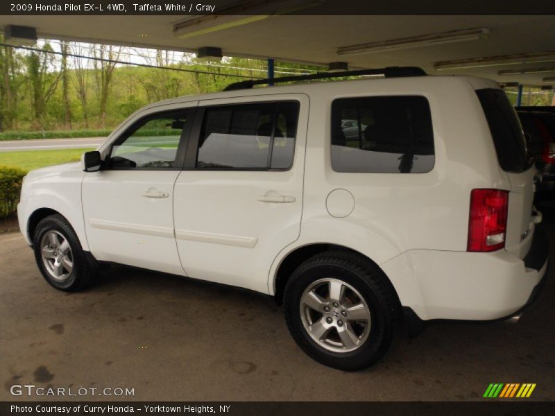 Taffeta White / Gray 2009 Honda Pilot EX-L 4WD