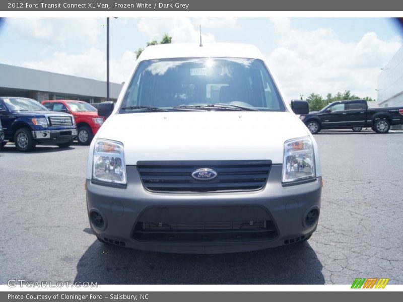 Frozen White / Dark Grey 2012 Ford Transit Connect XL Van