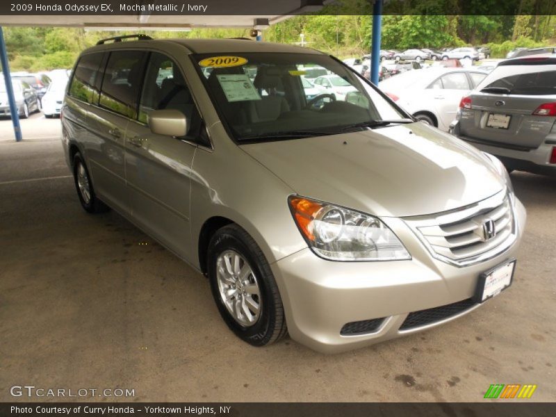 Mocha Metallic / Ivory 2009 Honda Odyssey EX