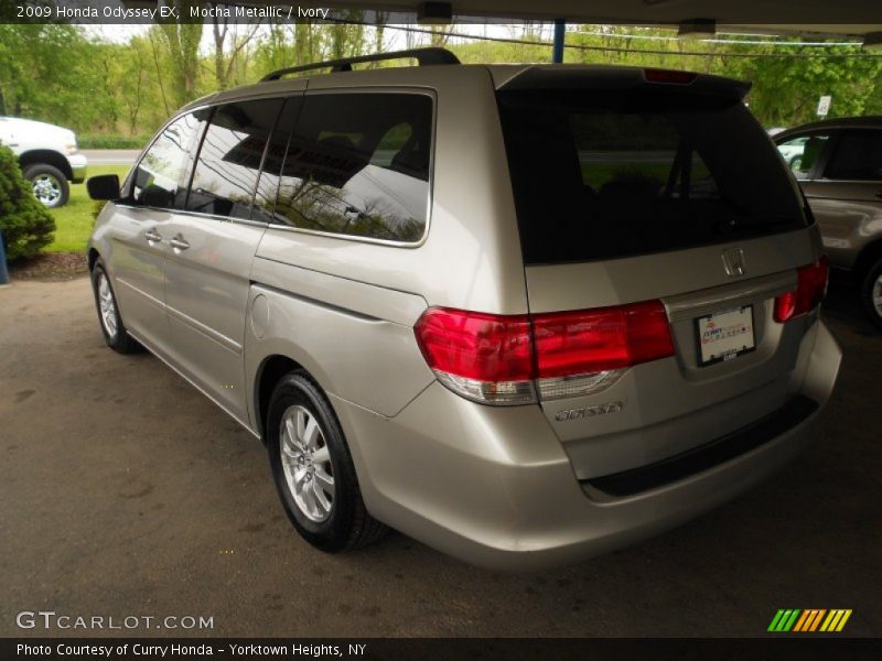 Mocha Metallic / Ivory 2009 Honda Odyssey EX