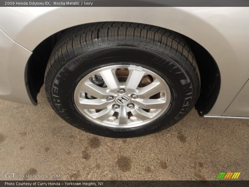 Mocha Metallic / Ivory 2009 Honda Odyssey EX