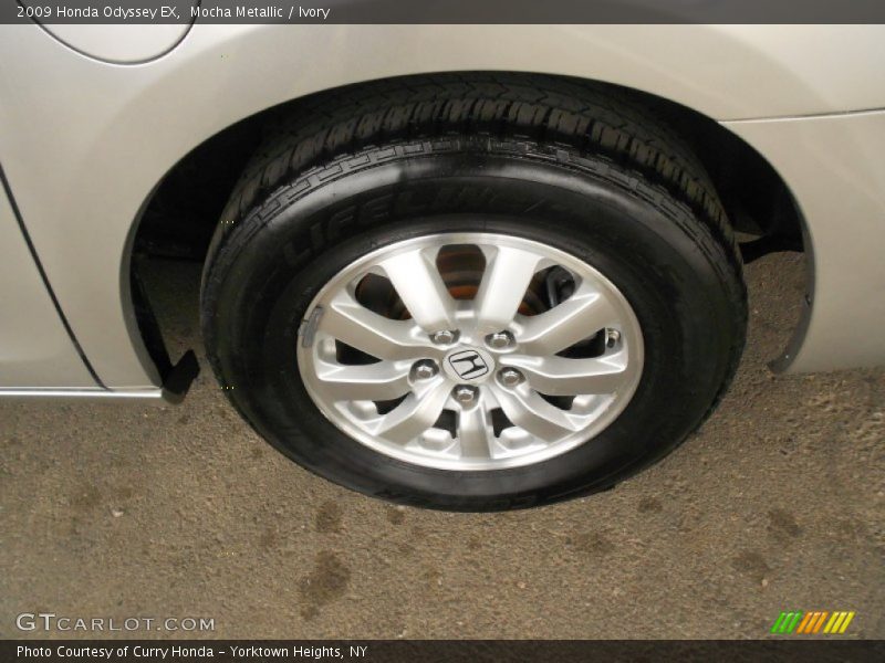 Mocha Metallic / Ivory 2009 Honda Odyssey EX