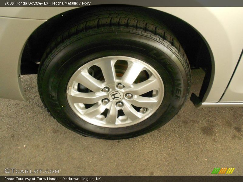 Mocha Metallic / Ivory 2009 Honda Odyssey EX