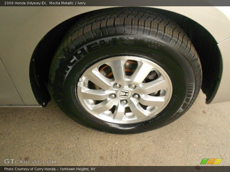 Mocha Metallic / Ivory 2009 Honda Odyssey EX