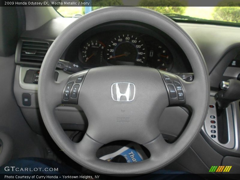 Mocha Metallic / Ivory 2009 Honda Odyssey EX