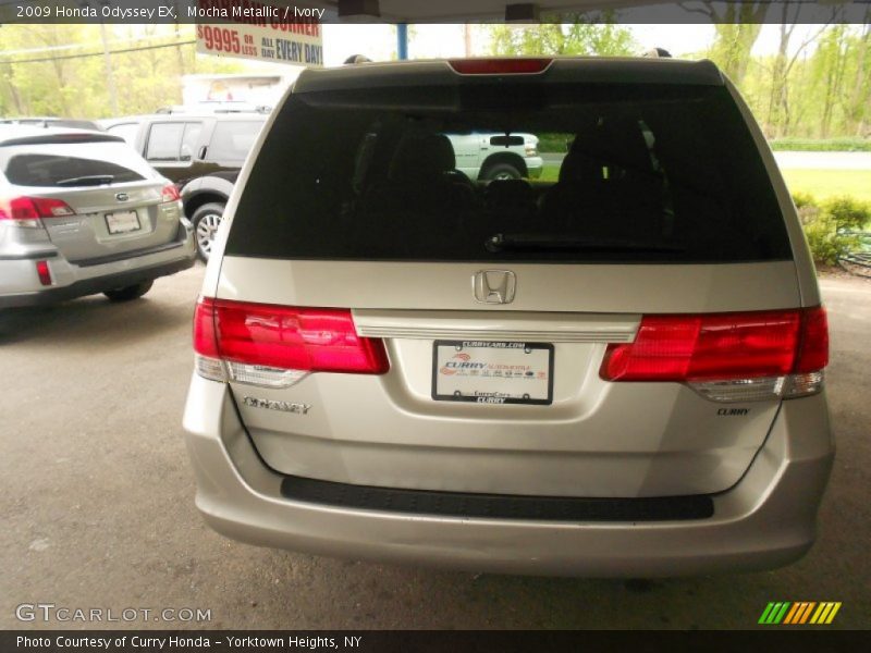 Mocha Metallic / Ivory 2009 Honda Odyssey EX