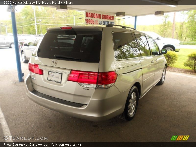 Mocha Metallic / Ivory 2009 Honda Odyssey EX