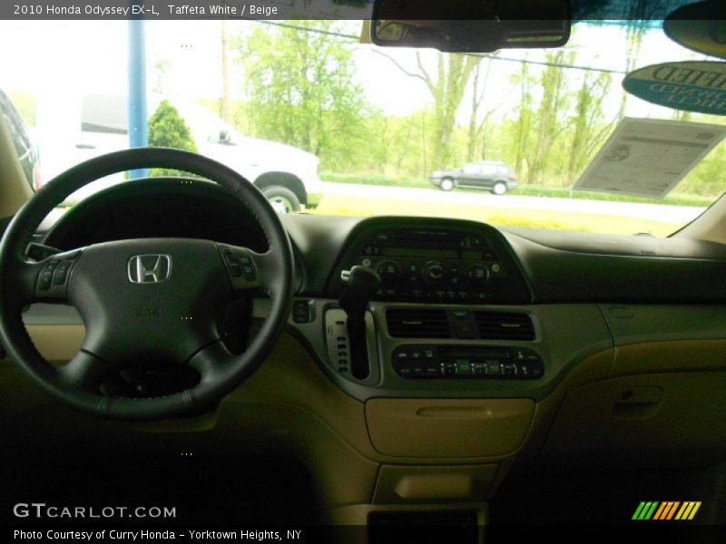 Taffeta White / Beige 2010 Honda Odyssey EX-L
