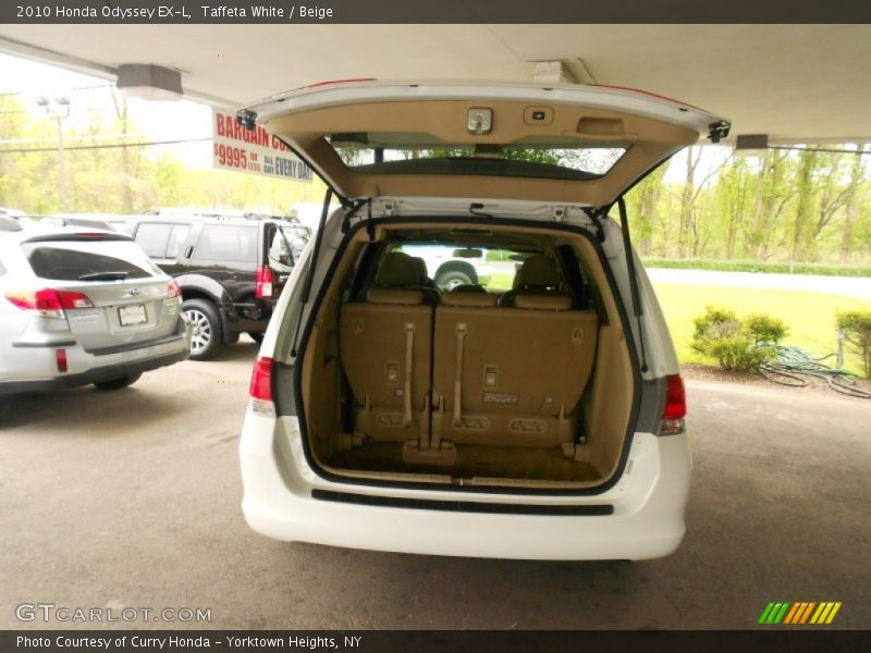 Taffeta White / Beige 2010 Honda Odyssey EX-L