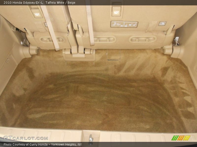 Taffeta White / Beige 2010 Honda Odyssey EX-L