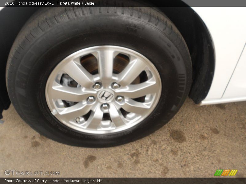 Taffeta White / Beige 2010 Honda Odyssey EX-L