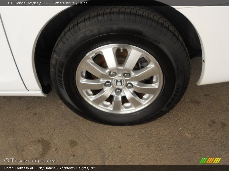 Taffeta White / Beige 2010 Honda Odyssey EX-L