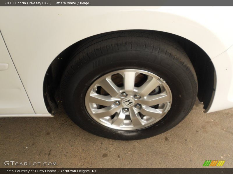 Taffeta White / Beige 2010 Honda Odyssey EX-L