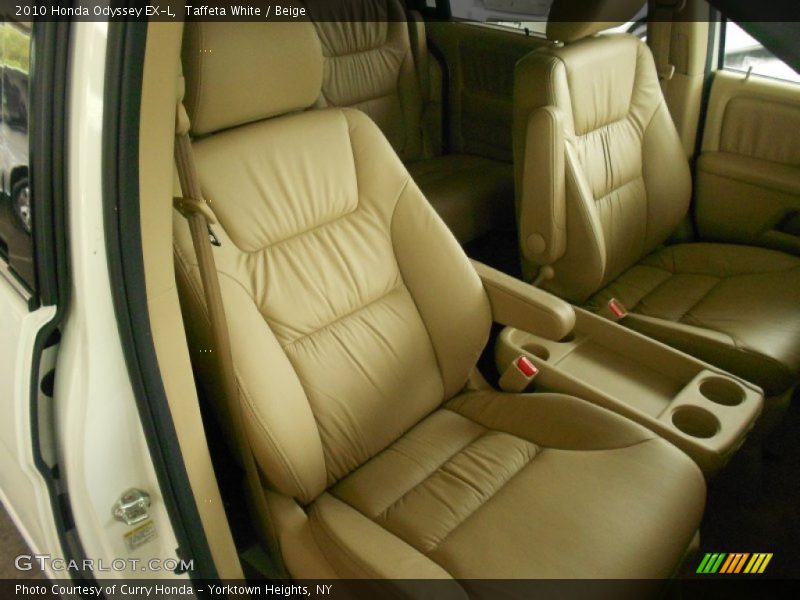 Taffeta White / Beige 2010 Honda Odyssey EX-L