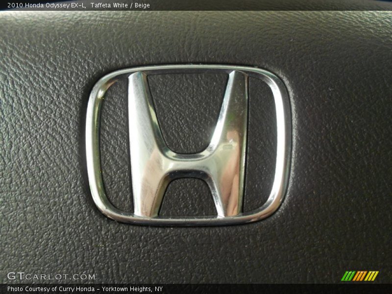 Taffeta White / Beige 2010 Honda Odyssey EX-L