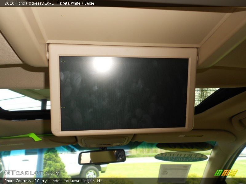 Taffeta White / Beige 2010 Honda Odyssey EX-L