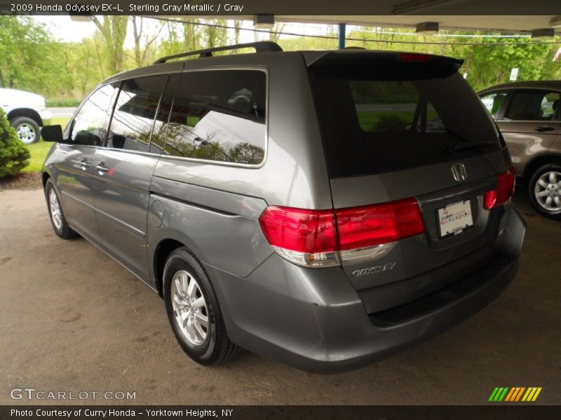 Sterling Gray Metallic / Gray 2009 Honda Odyssey EX-L