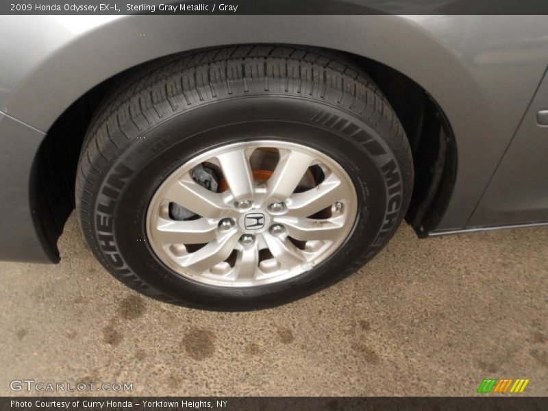 Sterling Gray Metallic / Gray 2009 Honda Odyssey EX-L