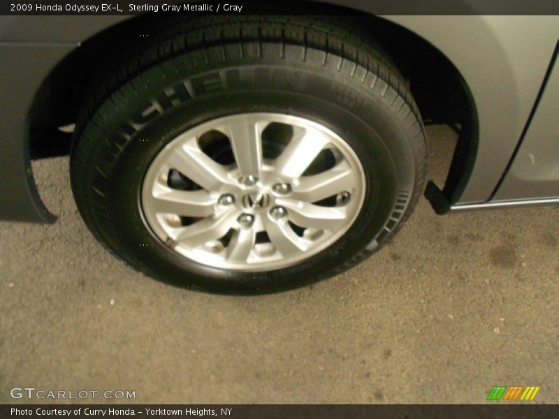 Sterling Gray Metallic / Gray 2009 Honda Odyssey EX-L