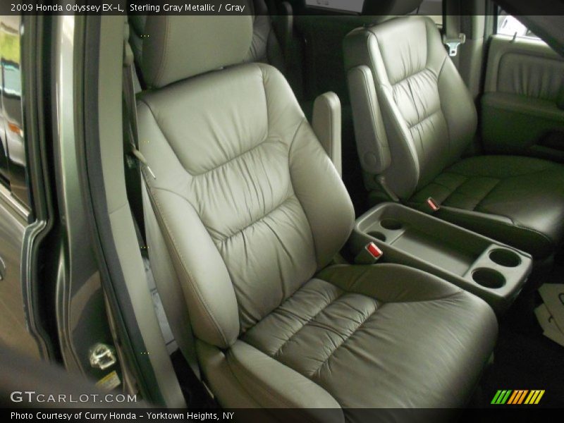 Sterling Gray Metallic / Gray 2009 Honda Odyssey EX-L