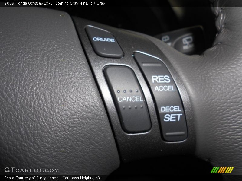 Sterling Gray Metallic / Gray 2009 Honda Odyssey EX-L
