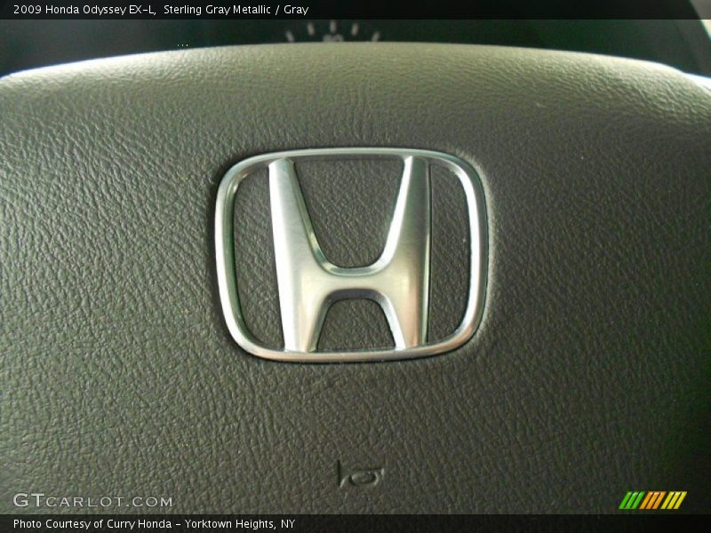 Sterling Gray Metallic / Gray 2009 Honda Odyssey EX-L
