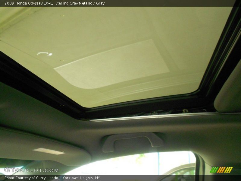 Sterling Gray Metallic / Gray 2009 Honda Odyssey EX-L