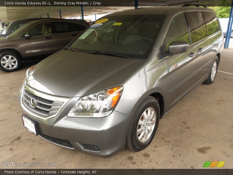 Sterling Gray Metallic / Gray 2009 Honda Odyssey EX-L