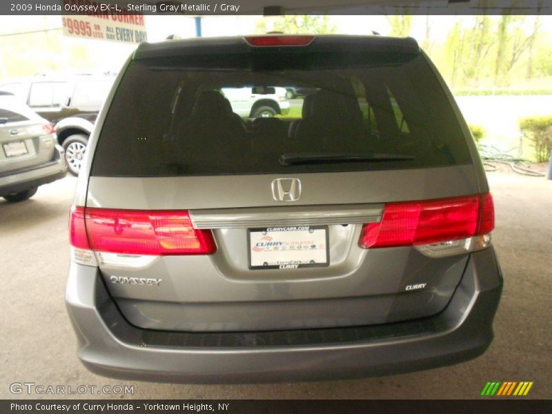 Sterling Gray Metallic / Gray 2009 Honda Odyssey EX-L