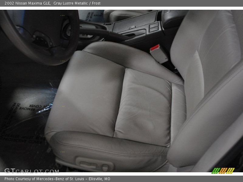 Gray Lustre Metallic / Frost 2002 Nissan Maxima GLE