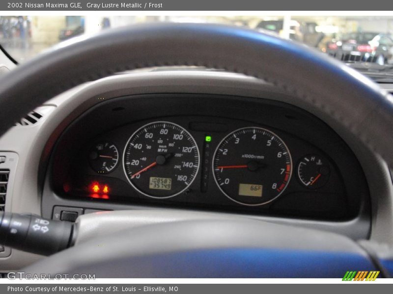 Gray Lustre Metallic / Frost 2002 Nissan Maxima GLE