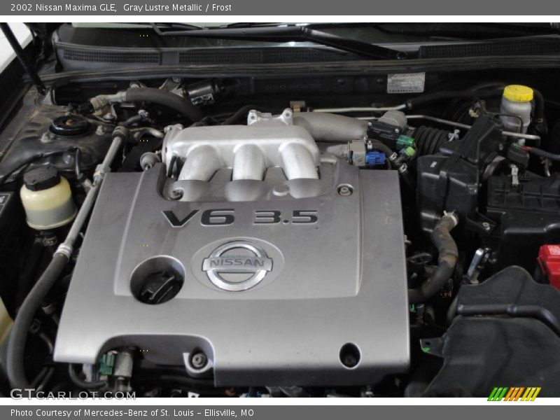 Gray Lustre Metallic / Frost 2002 Nissan Maxima GLE