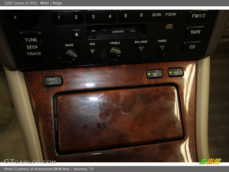 White / Beige 1997 Lexus LS 400
