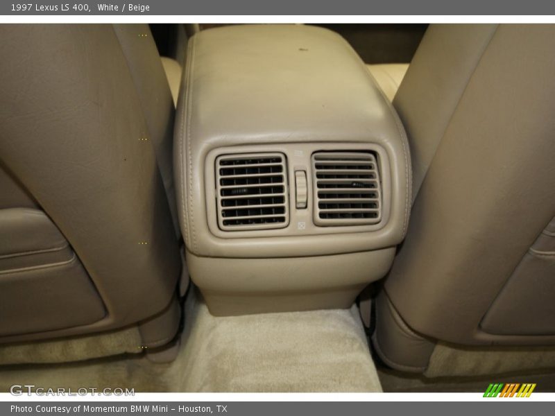 White / Beige 1997 Lexus LS 400