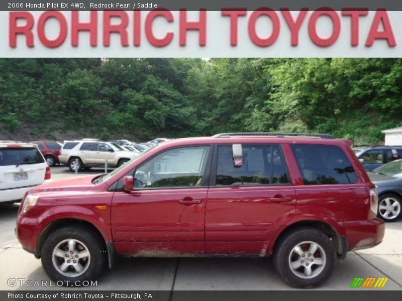 Redrock Pearl / Saddle 2006 Honda Pilot EX 4WD