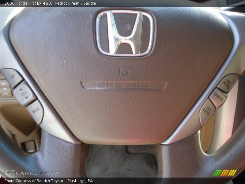 Redrock Pearl / Saddle 2006 Honda Pilot EX 4WD