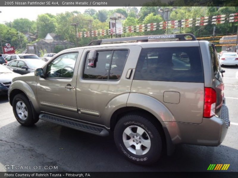Granite Metallic / Graphite 2005 Nissan Pathfinder SE 4x4