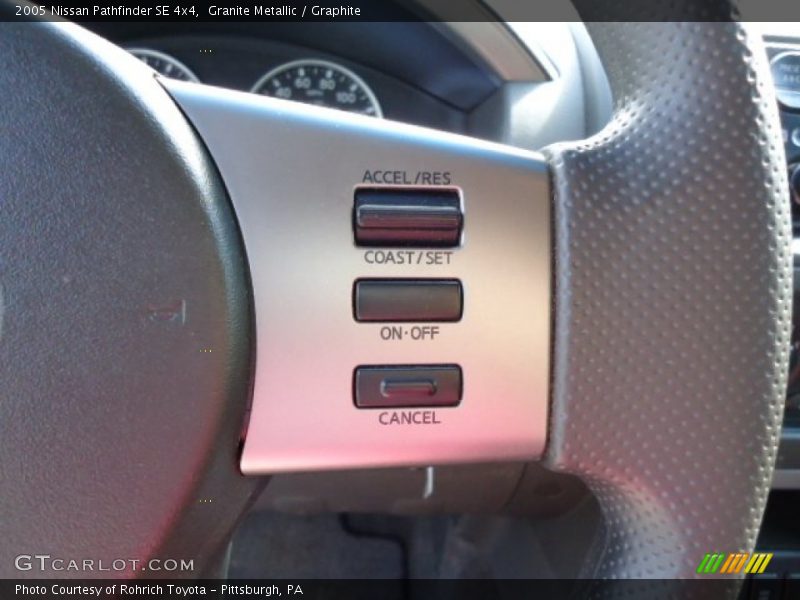 Granite Metallic / Graphite 2005 Nissan Pathfinder SE 4x4