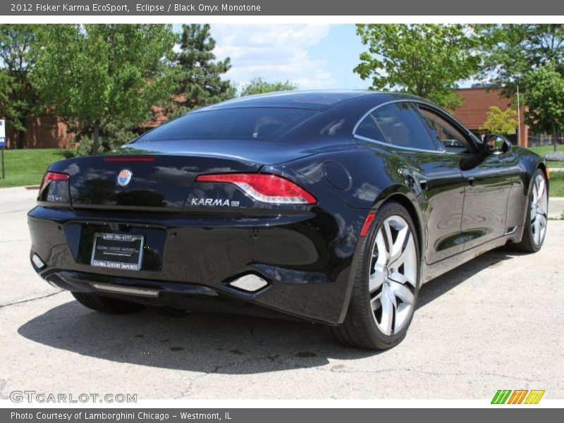 Eclipse / Black Onyx Monotone 2012 Fisker Karma EcoSport