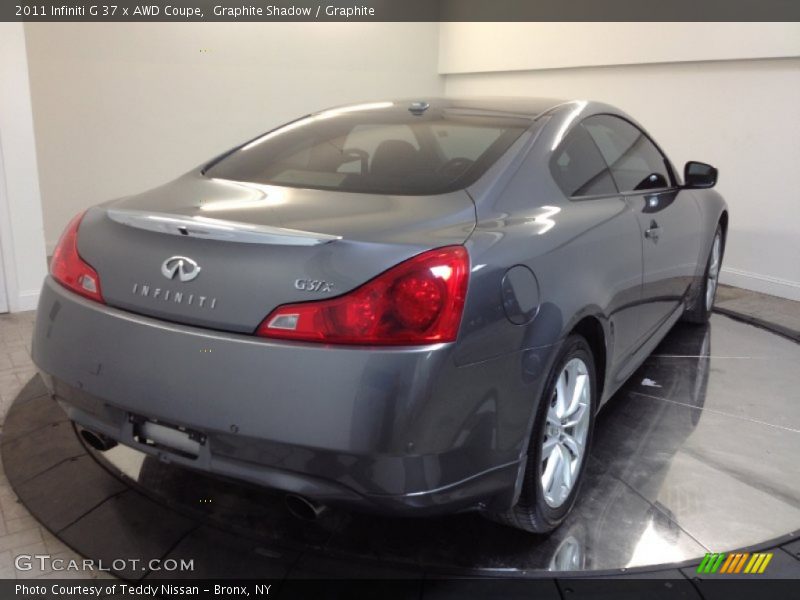 Graphite Shadow / Graphite 2011 Infiniti G 37 x AWD Coupe