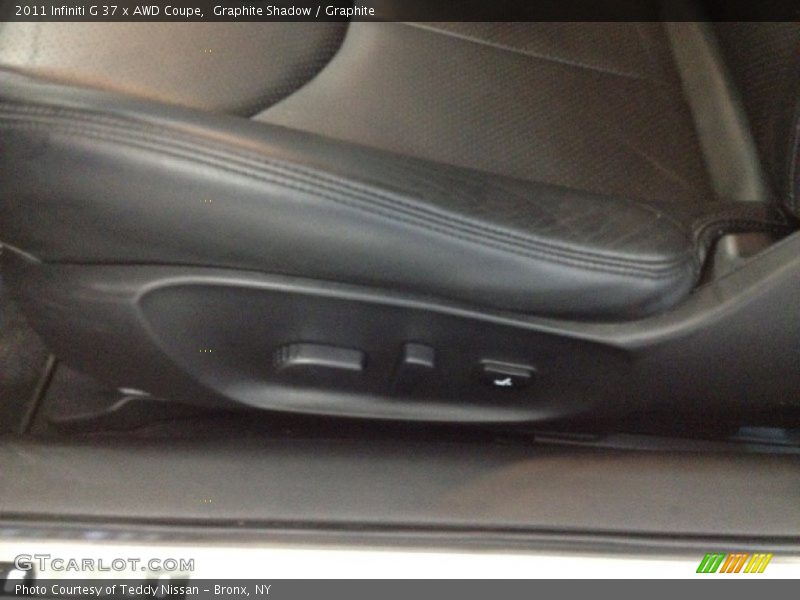 Graphite Shadow / Graphite 2011 Infiniti G 37 x AWD Coupe