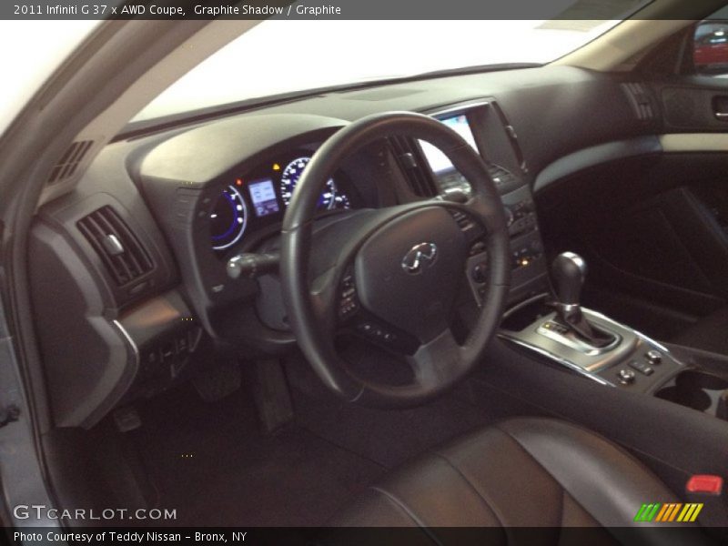 Graphite Shadow / Graphite 2011 Infiniti G 37 x AWD Coupe