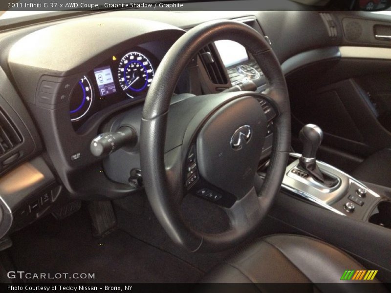 Graphite Shadow / Graphite 2011 Infiniti G 37 x AWD Coupe