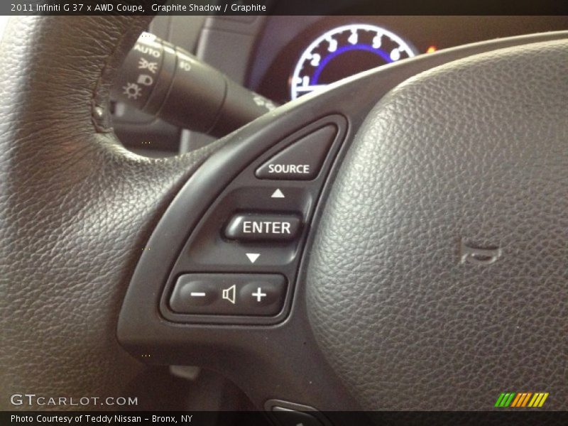 Graphite Shadow / Graphite 2011 Infiniti G 37 x AWD Coupe